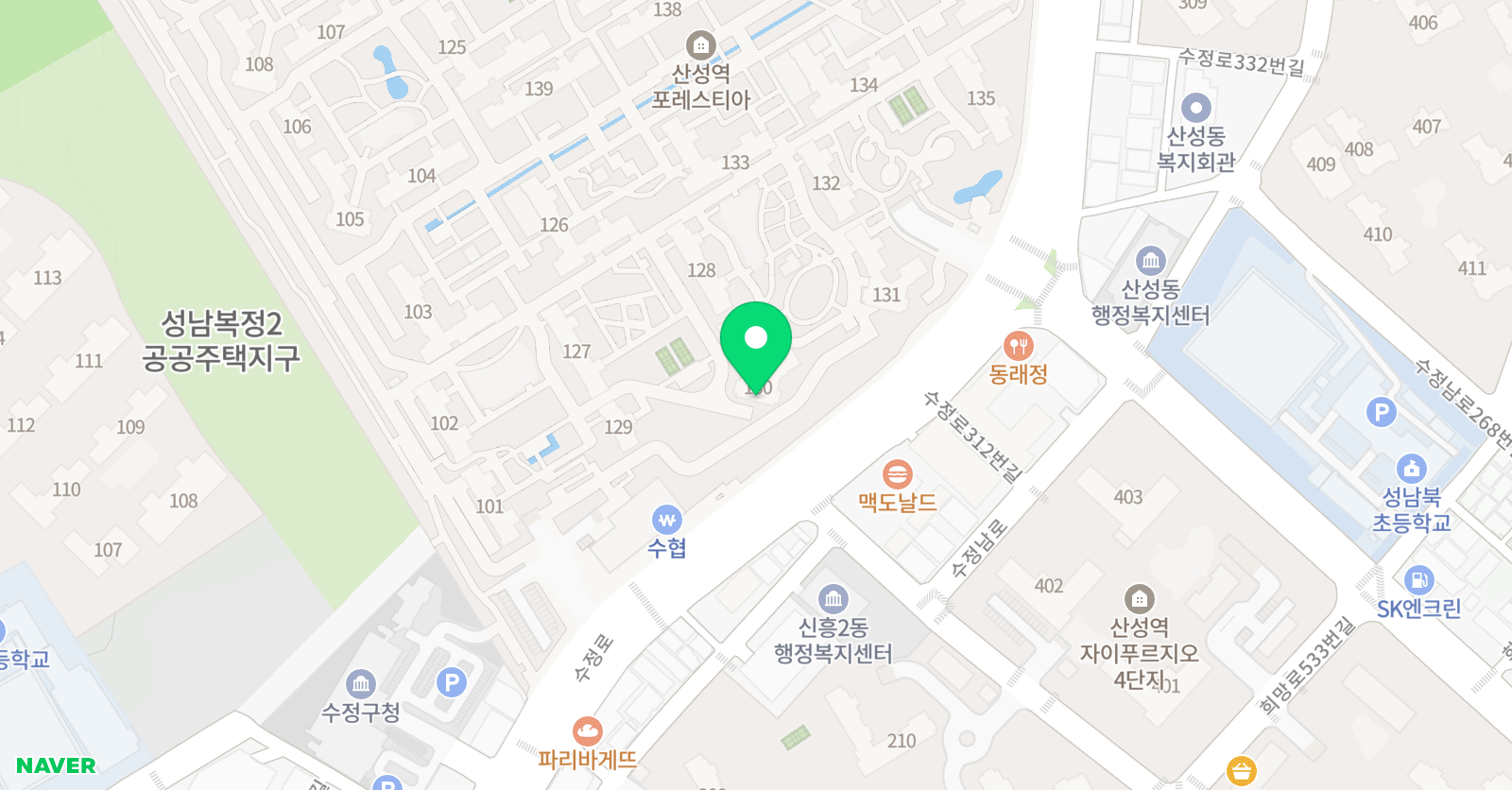그린명작 미술학원 위치