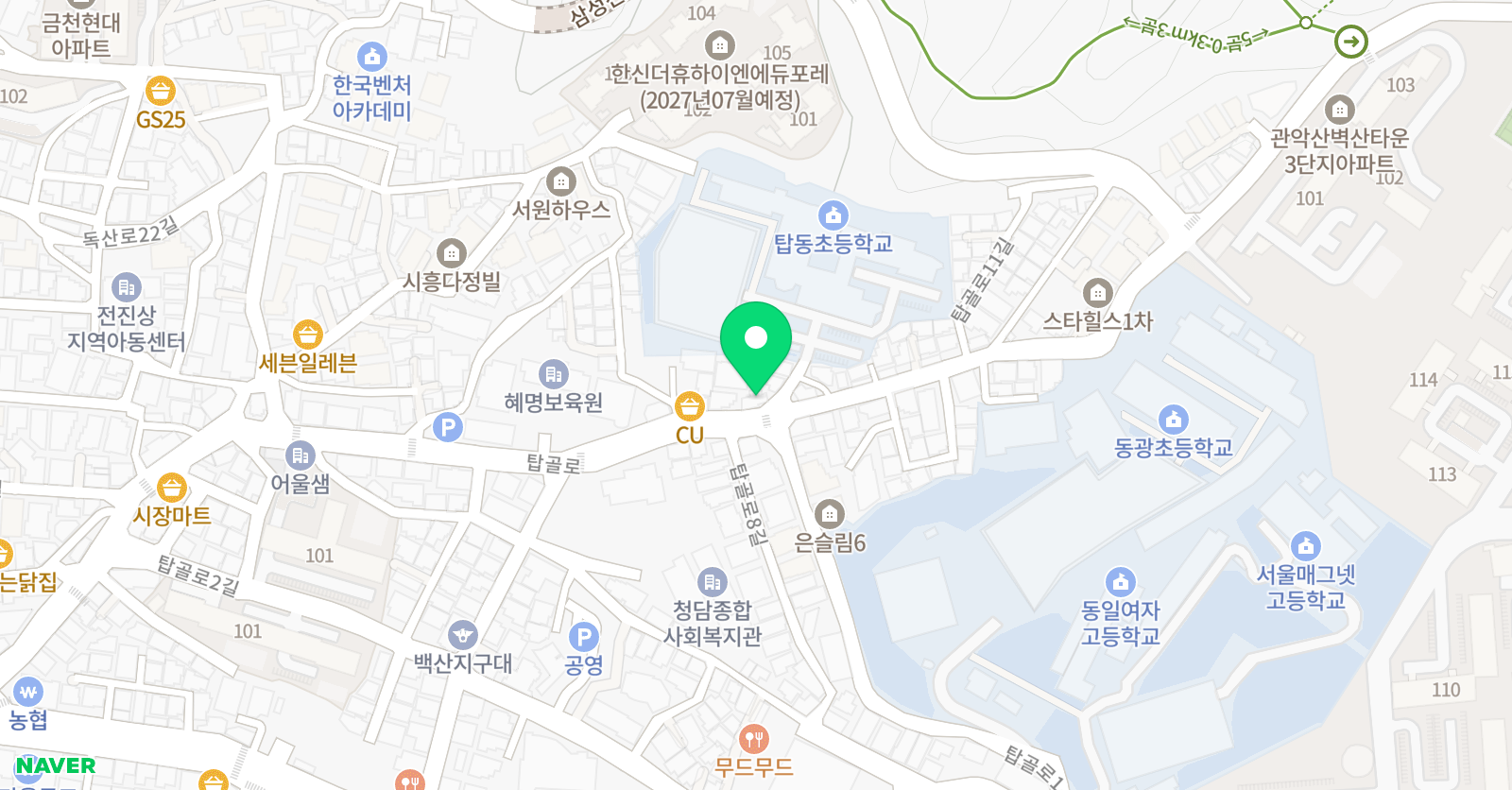 금천 하이탑 위치
