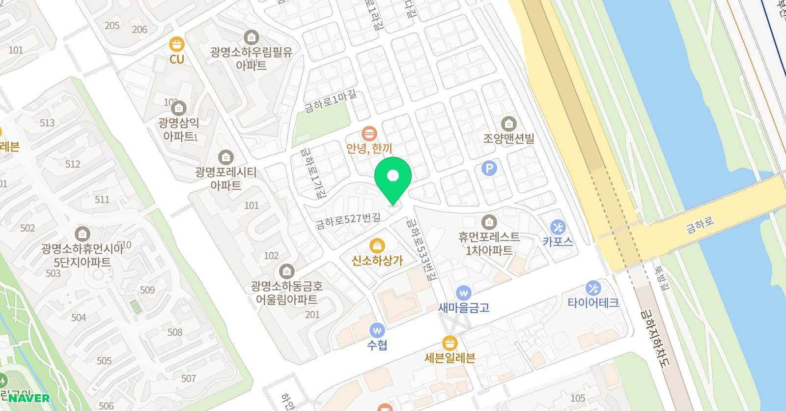 놀작뮤지엄 미술교습소 위치