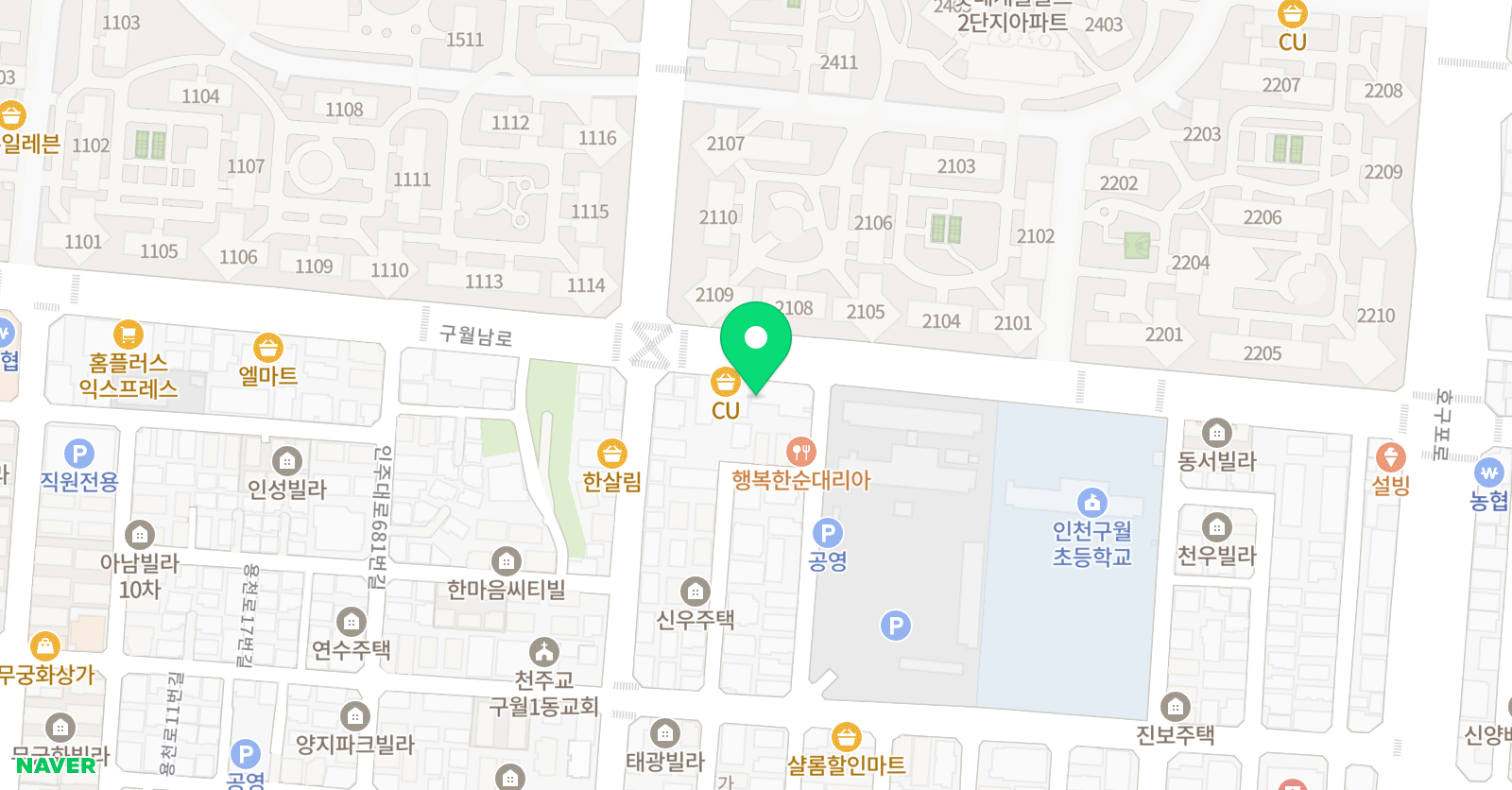 이화율 음악학원 위치