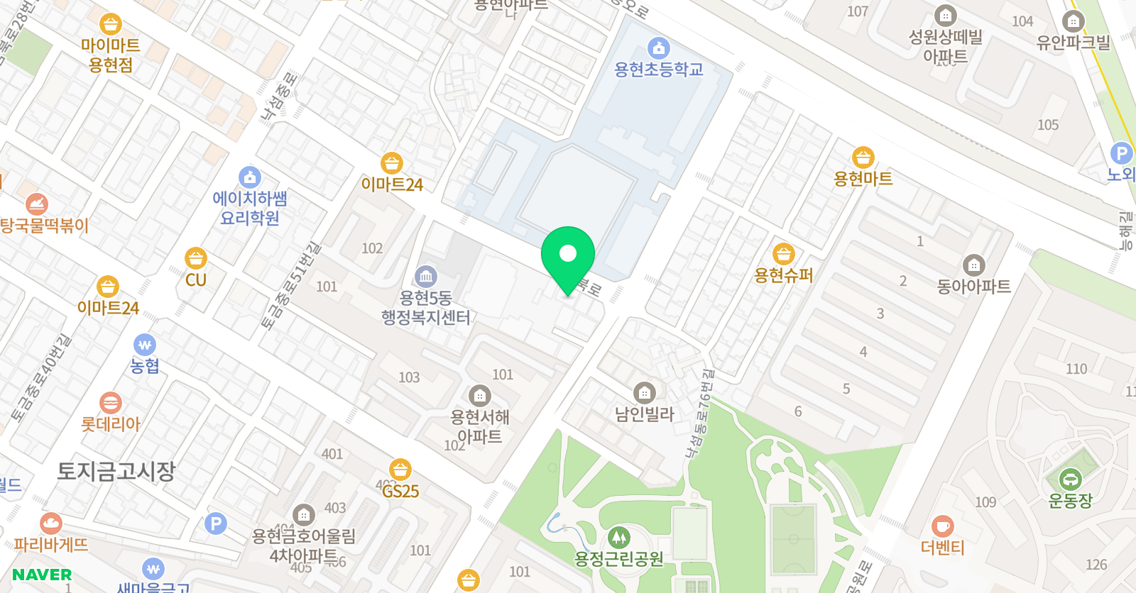 탑클래스 영어수학 위치