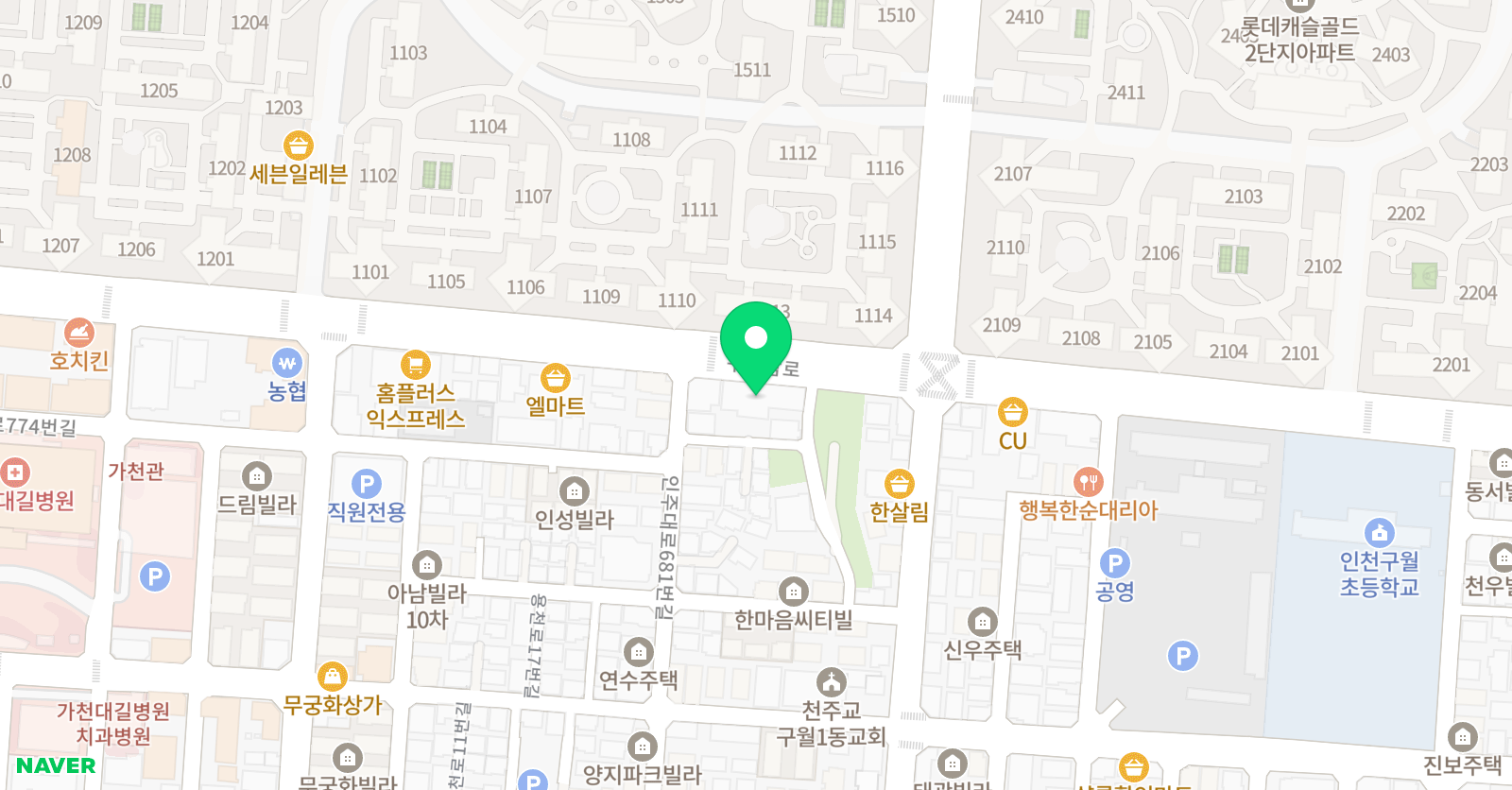 황제 수학학원 위치