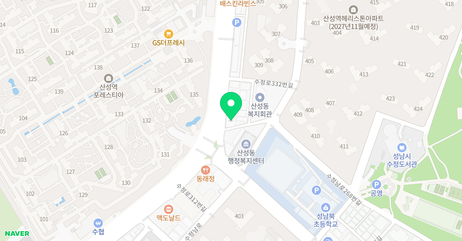 이장선팀복싱 산성역점 위치
