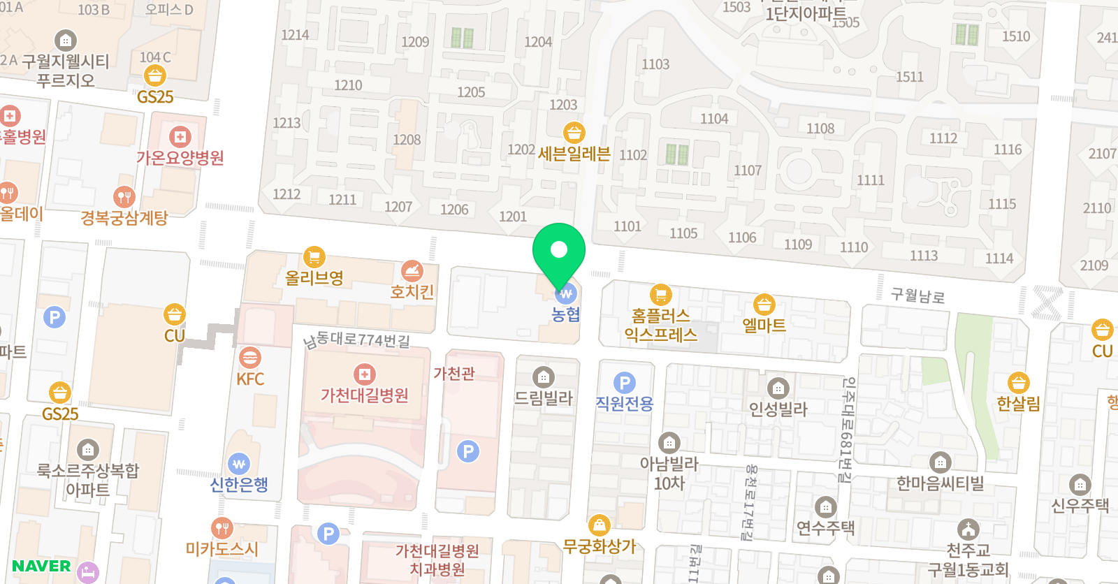 CMS 인천구월영재교육센터 위치
