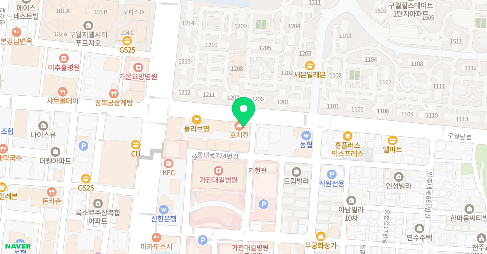 더착한 수학영어 위치