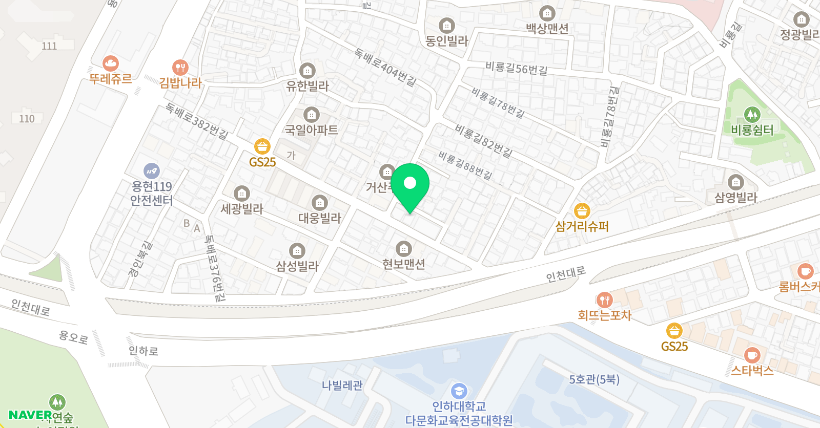 멜로디 음악학원 위치