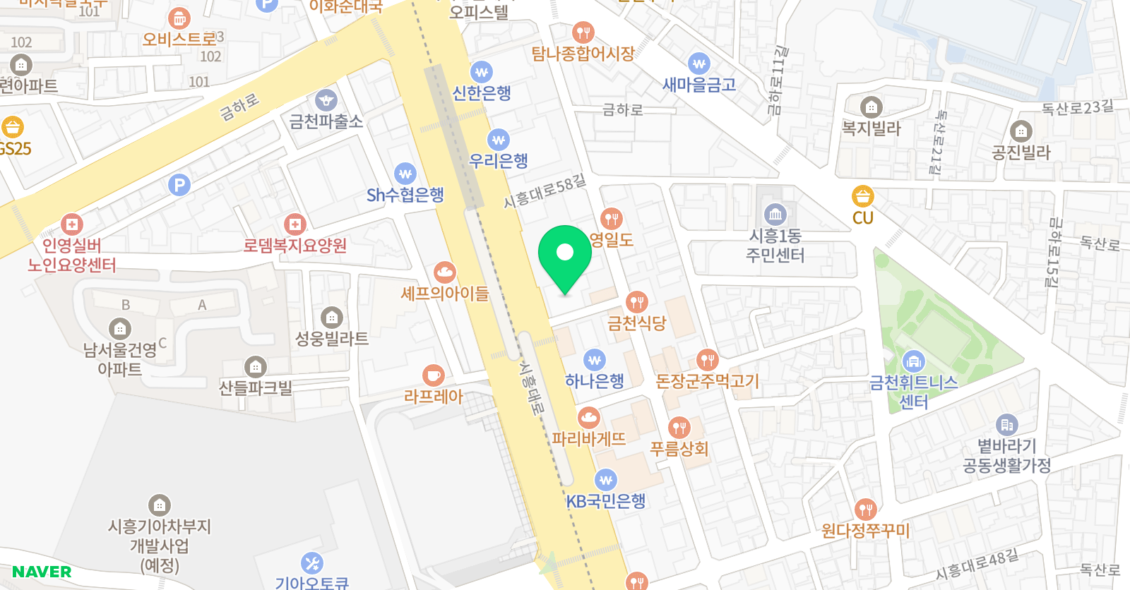 엠에이치 수학교습소 위치