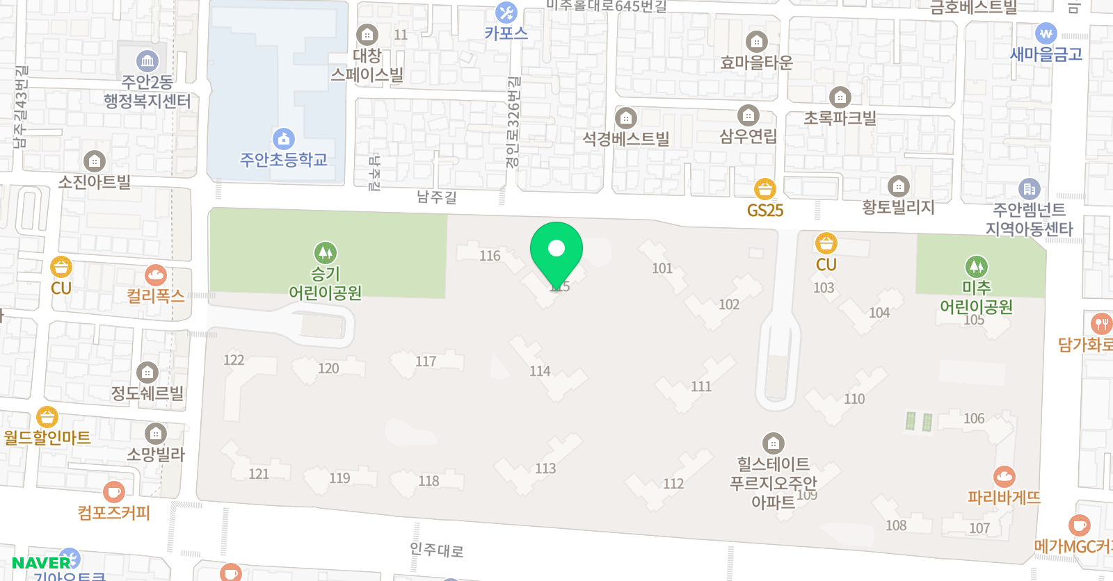 뮤제아트 미술 위치