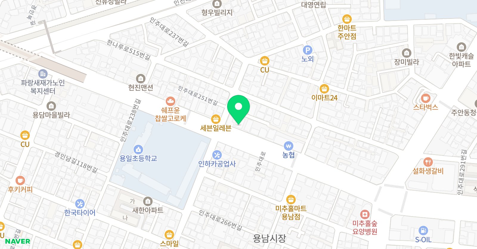 삼성 영어 용일초교실 위치