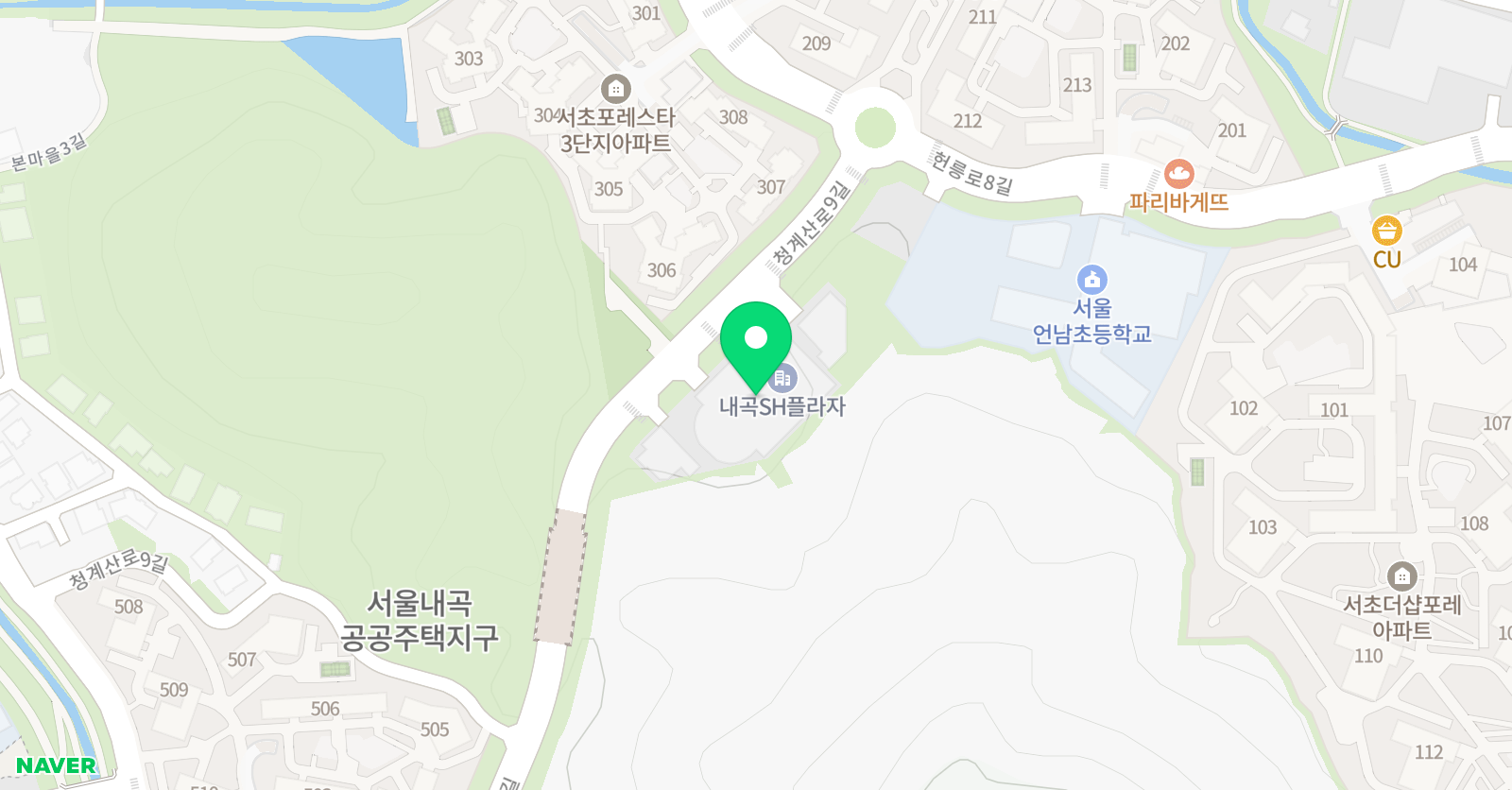 러닝어취브 영어국어학원 위치