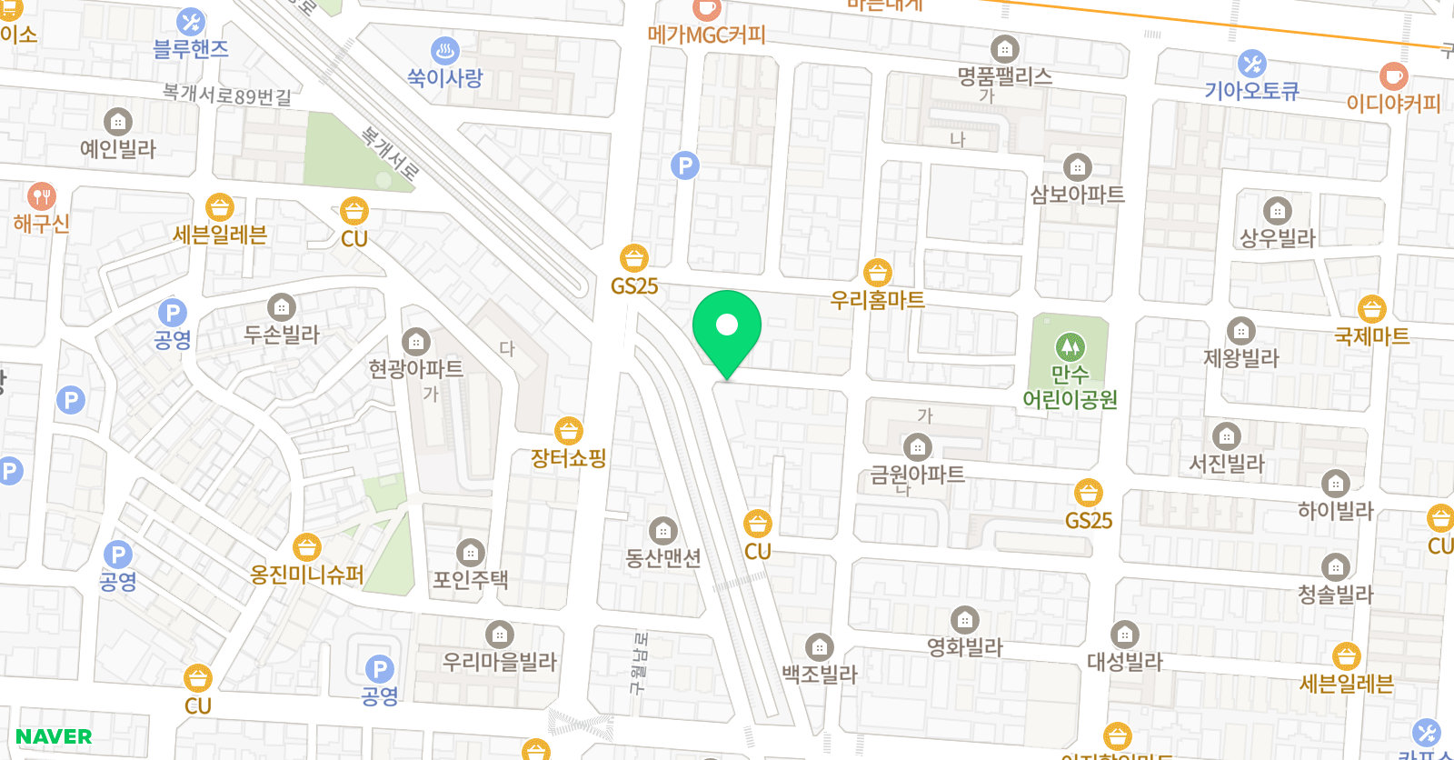 샤론 학원 위치