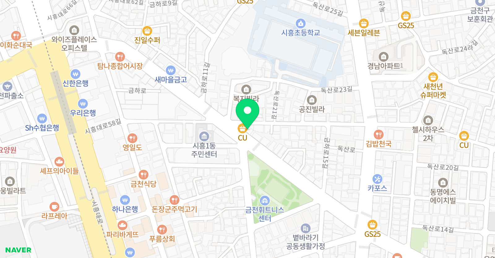 제이이음 음악학원 위치