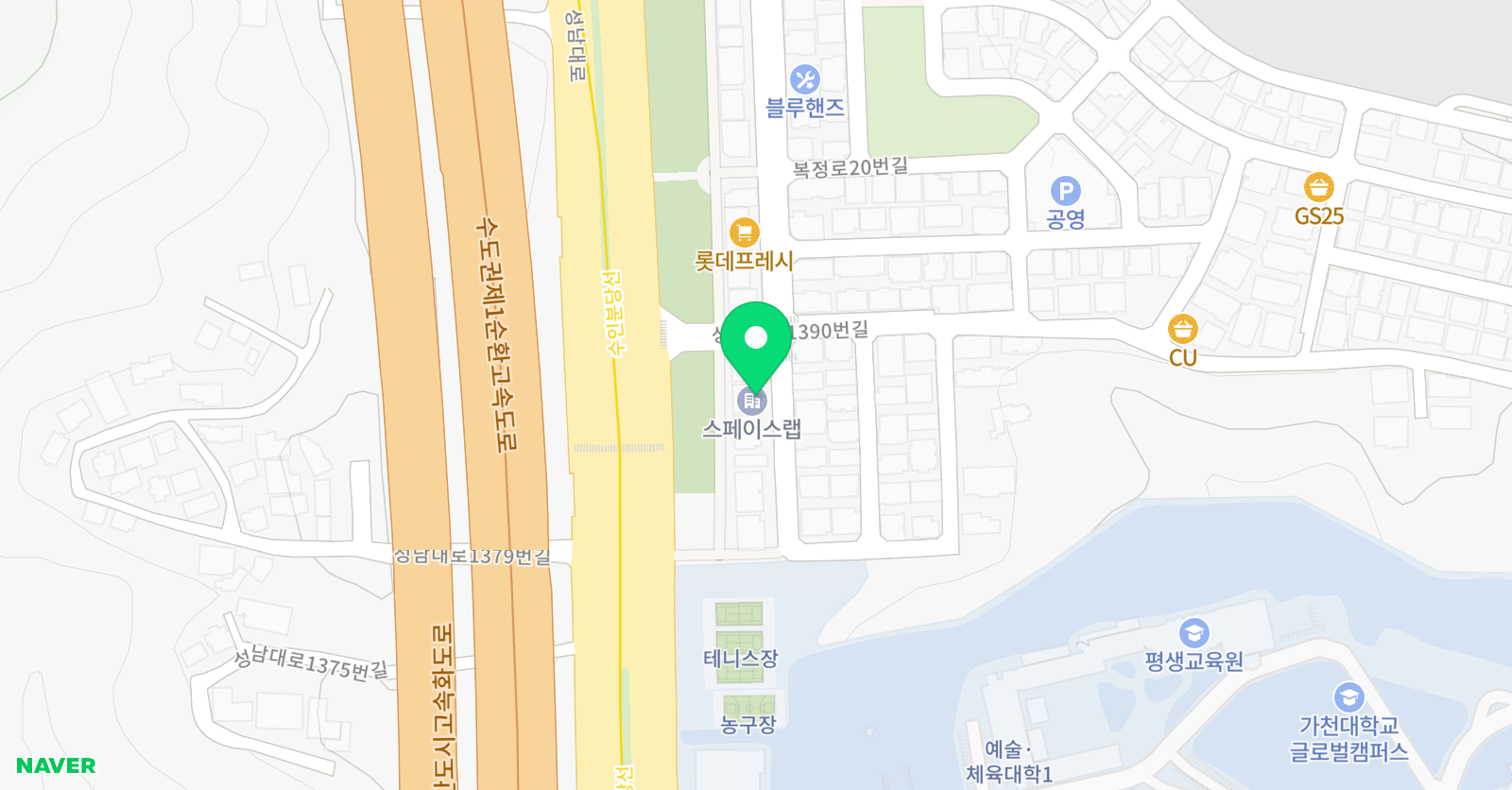 스페이스랩 위치