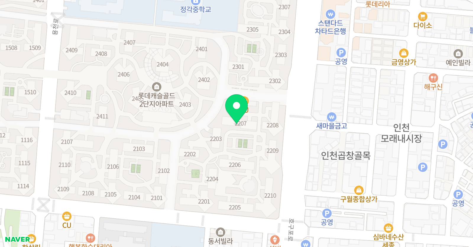 팩토사고력 수학사이언스 호구포교실 위치