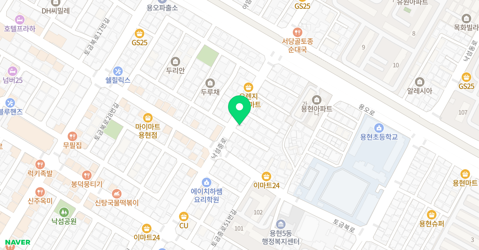 이은진 음악학원 위치