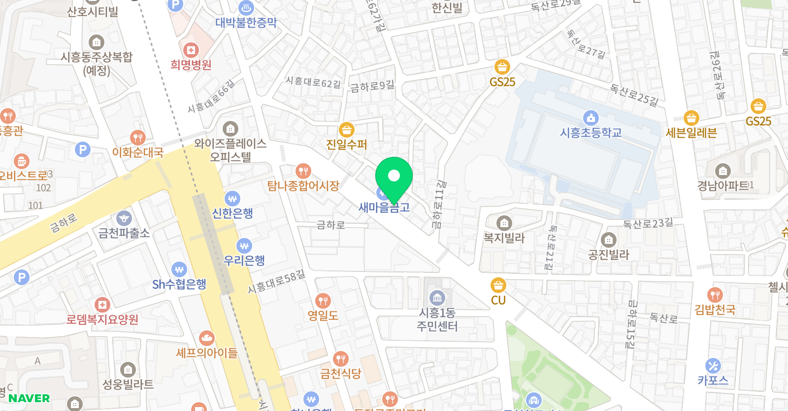 다지 홈스쿨 위치