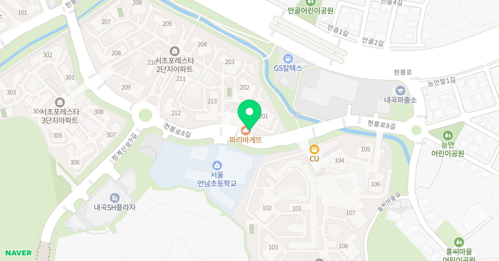 서초 이화 음악학원 위치