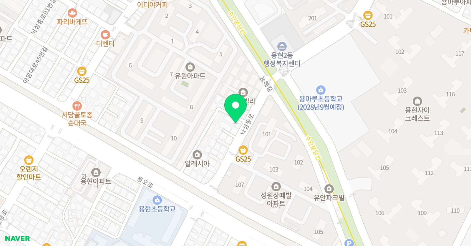 멘토플러스 성원학원 위치