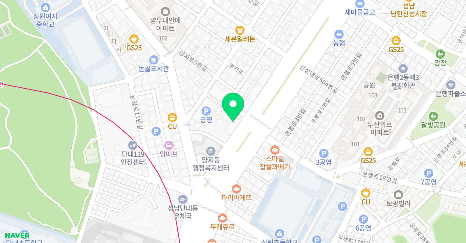 파머스 영어 양지캠퍼스 위치