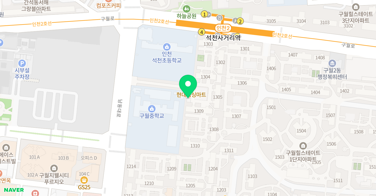 맑은소리 음악학원 위치