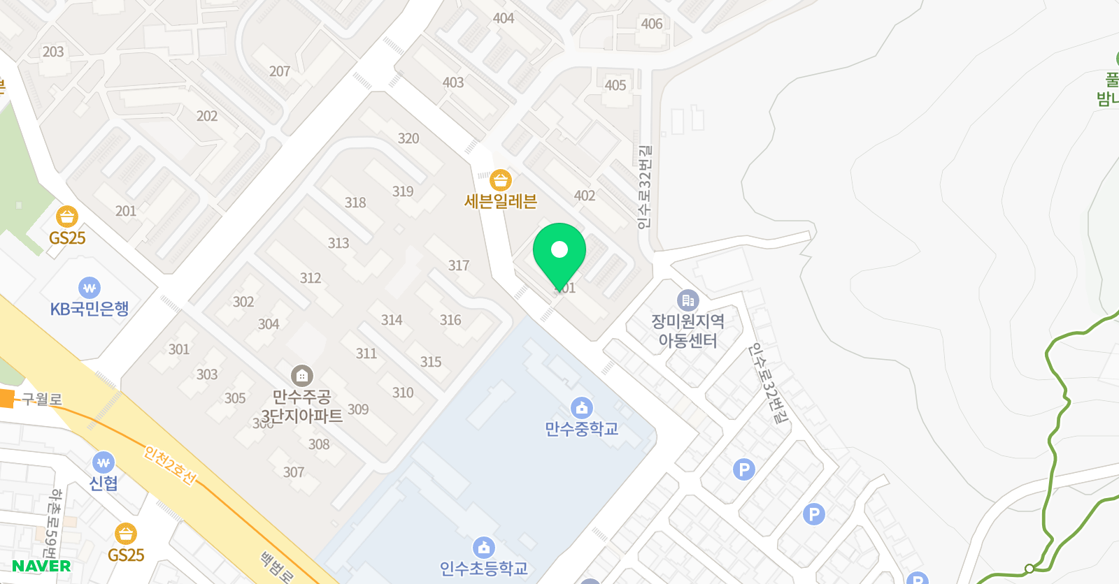 박쌤 공부방 위치