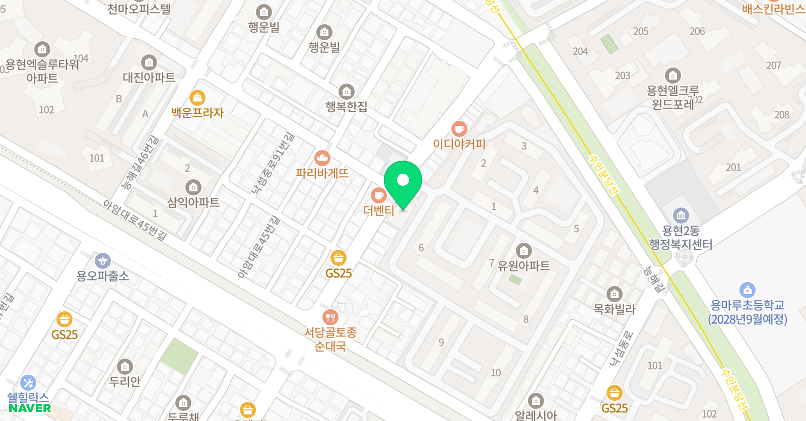즐거운 음악교습소 위치