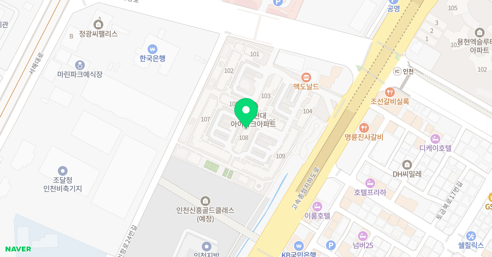 삼성영어 신흥아이파크 학습관 위치
