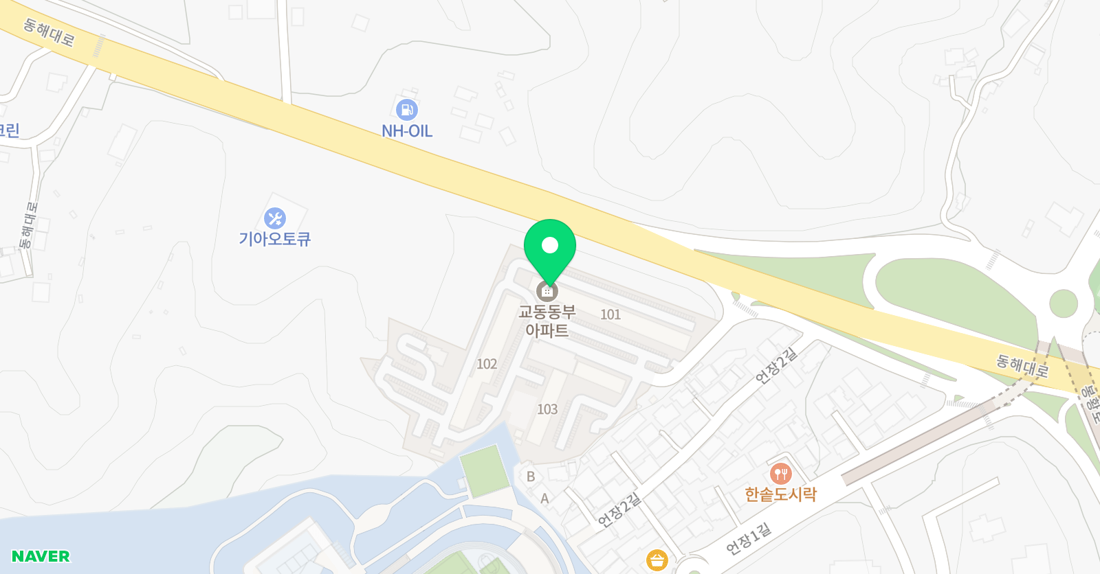 동부 피아노학원 위치
