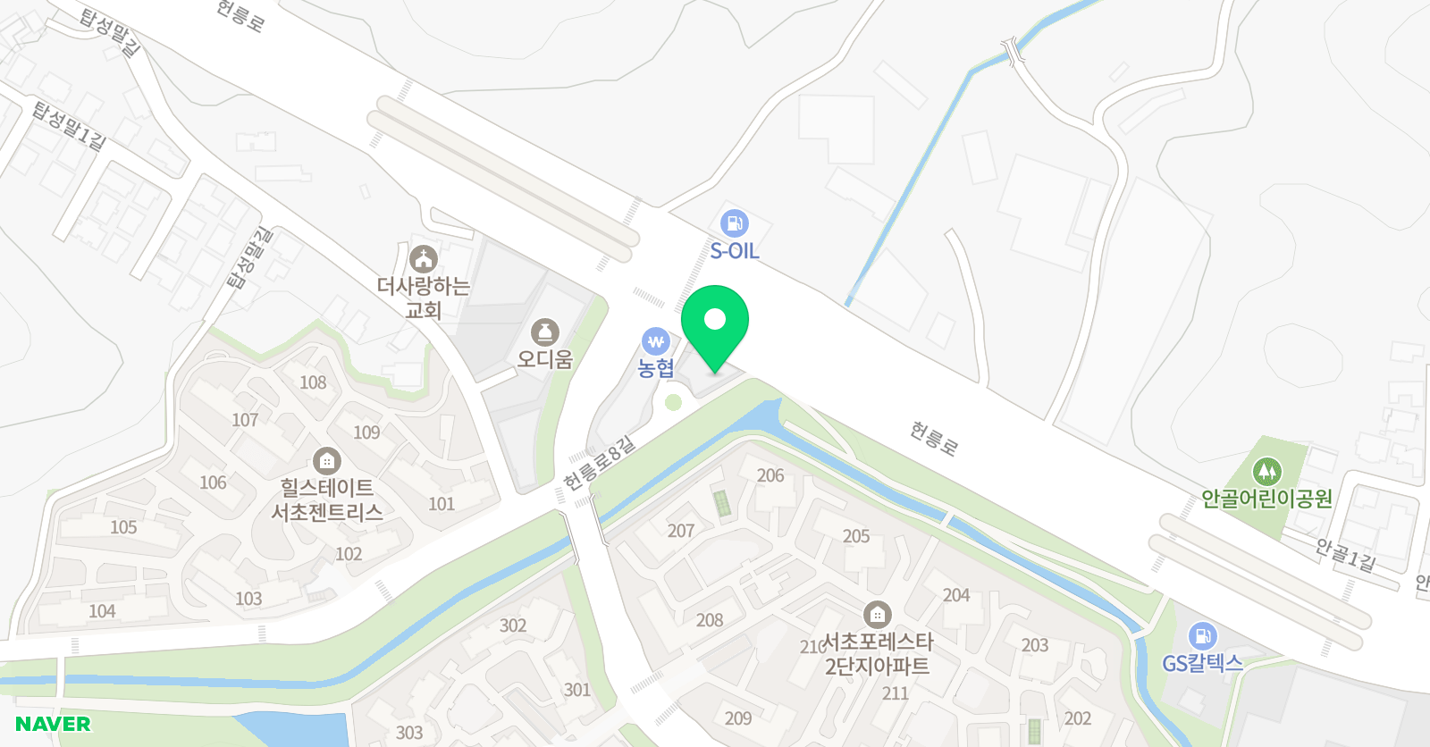 퍼스트 학원 위치