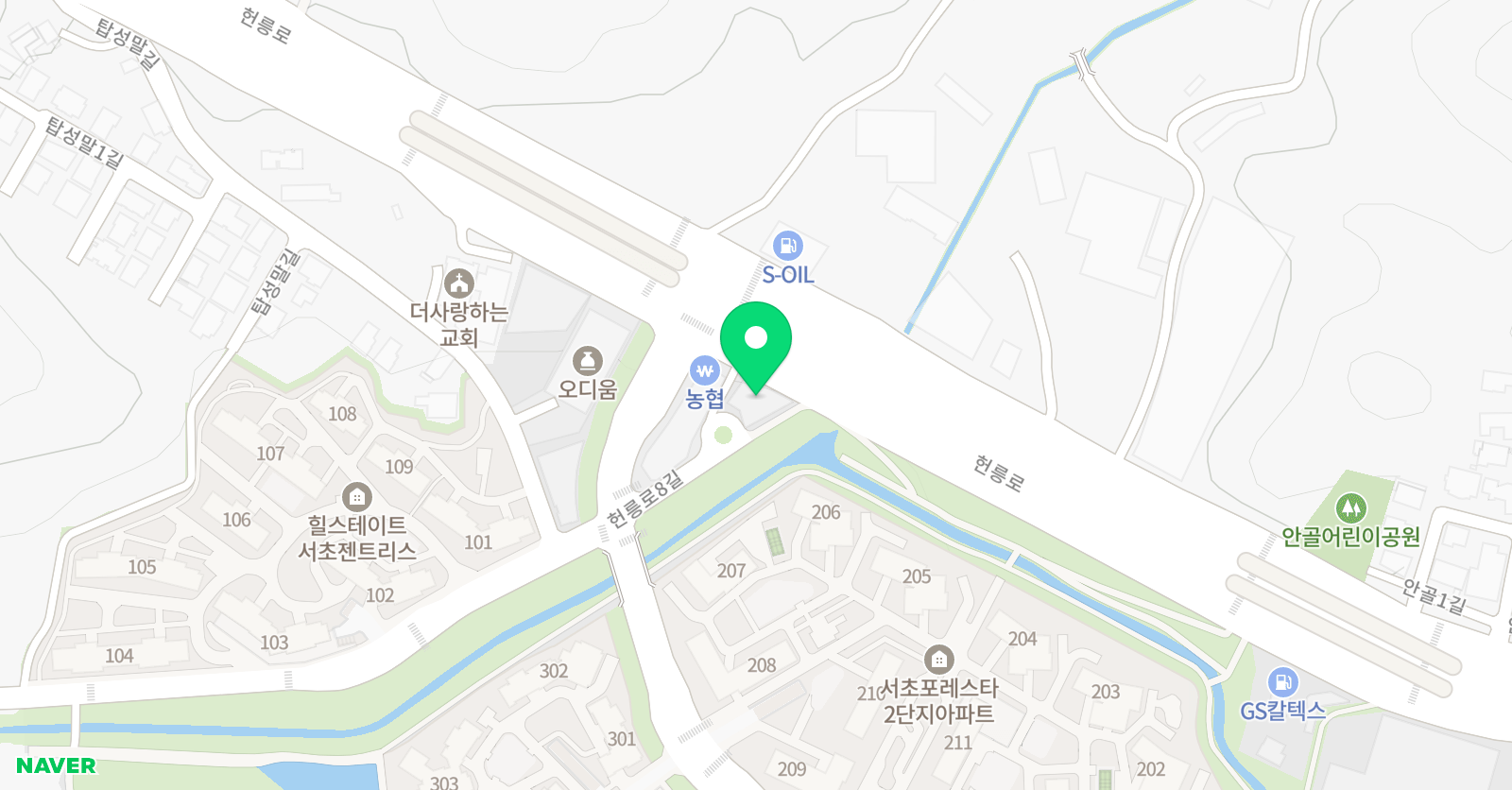 리드인 서초내곡점 위치