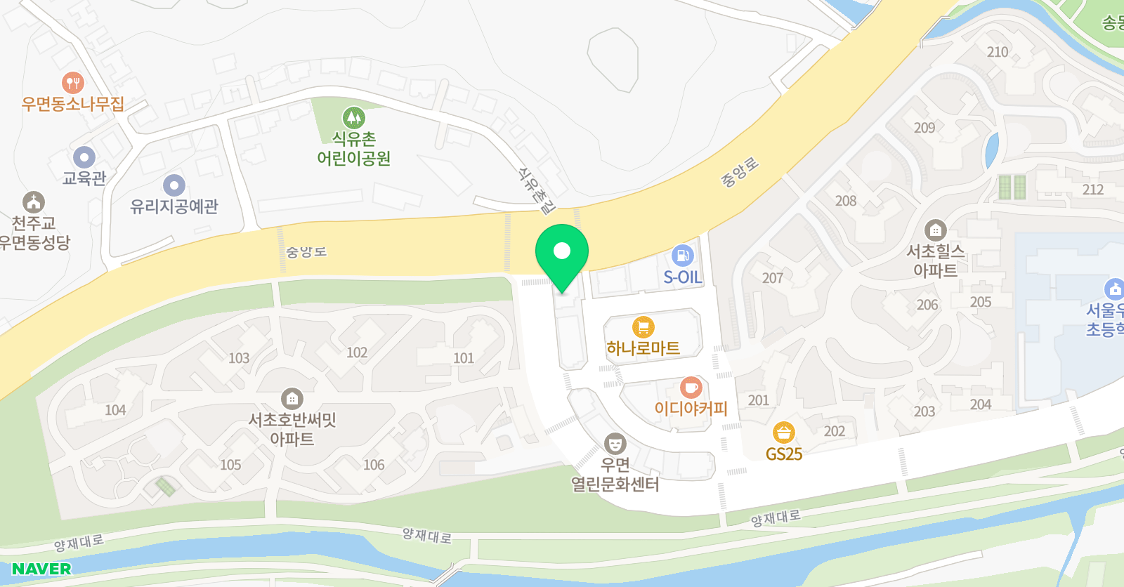 더매쓰 수학전문학원 위치