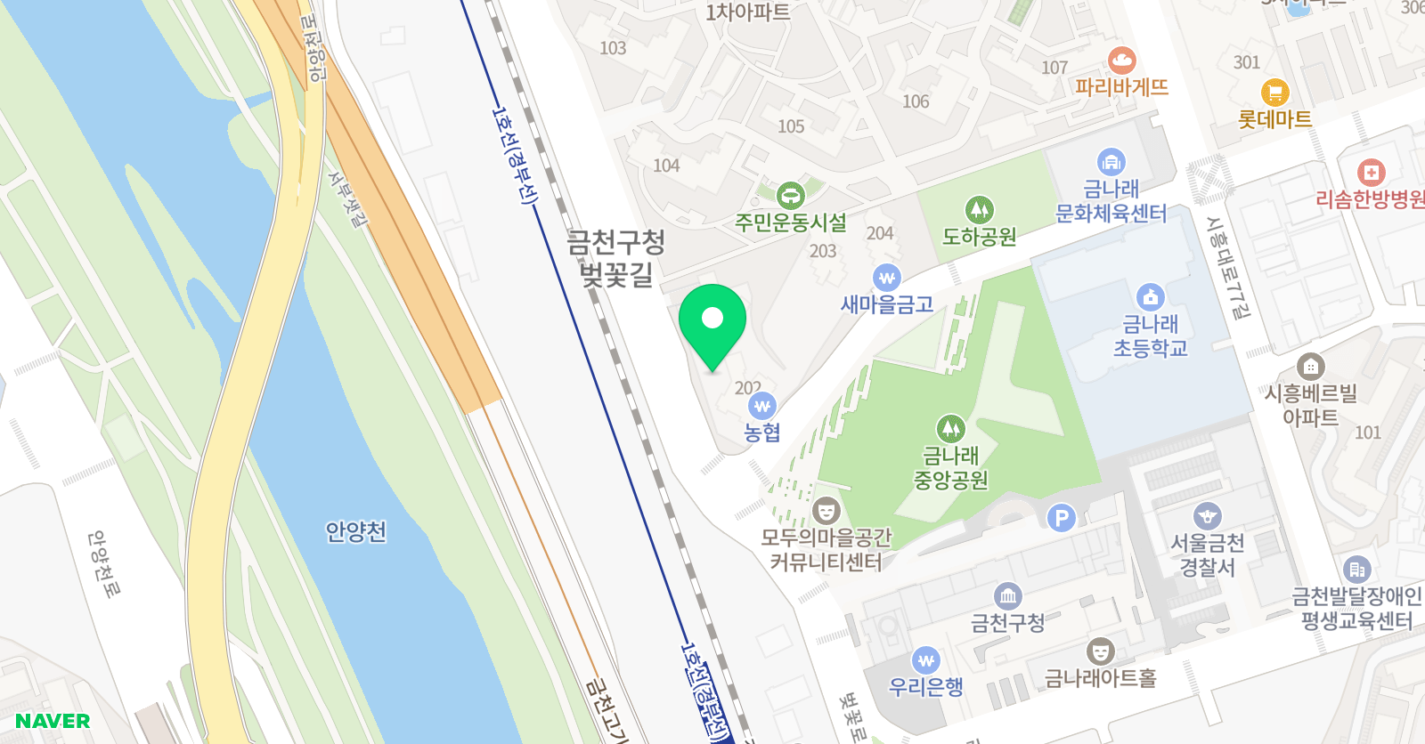 놀작마이아트 본다빈치 미술교습소 위치