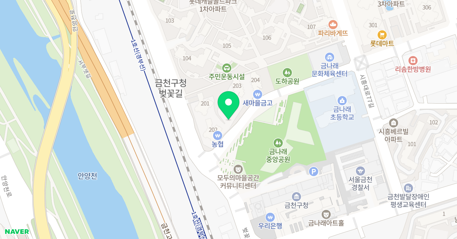 성음 음악학원 위치