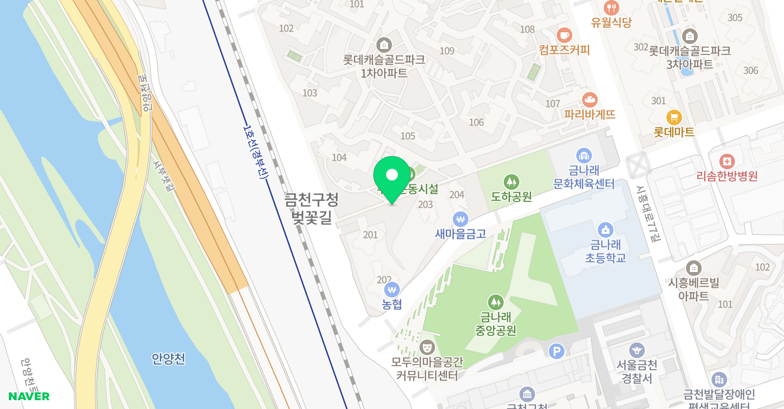 러빙클림트 미술학원 위치