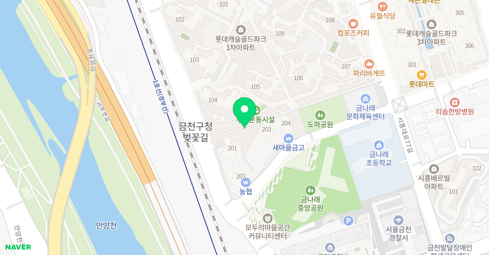 한신입시미술아뜨리에 미술학원 위치