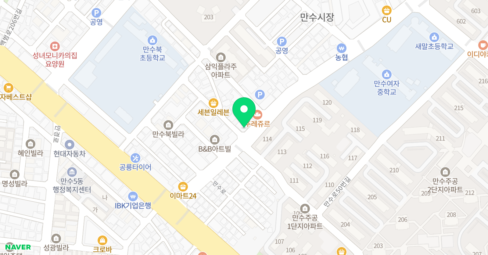 드림 미술학원 위치