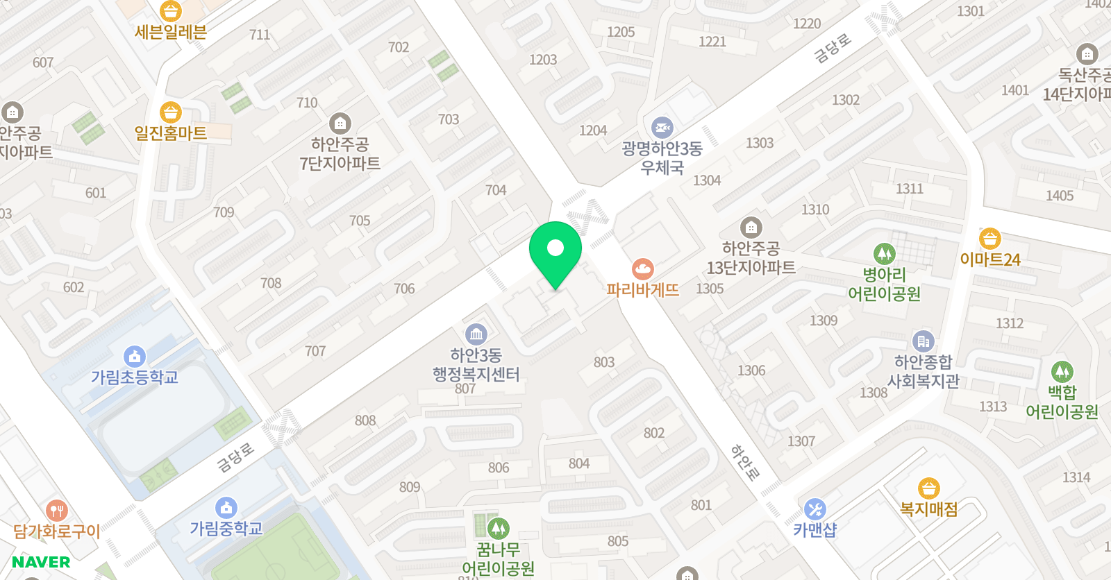 라뮤직 음악학원 위치