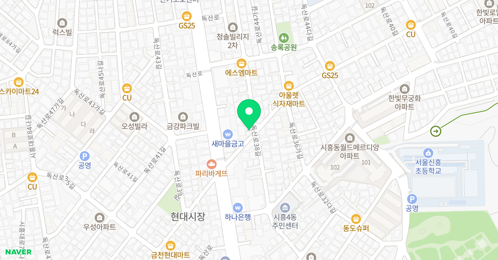 뮤엠 영어 해법 수학 법원단지점 위치