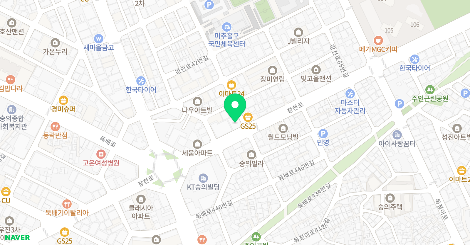 현무관 합기도 위치
