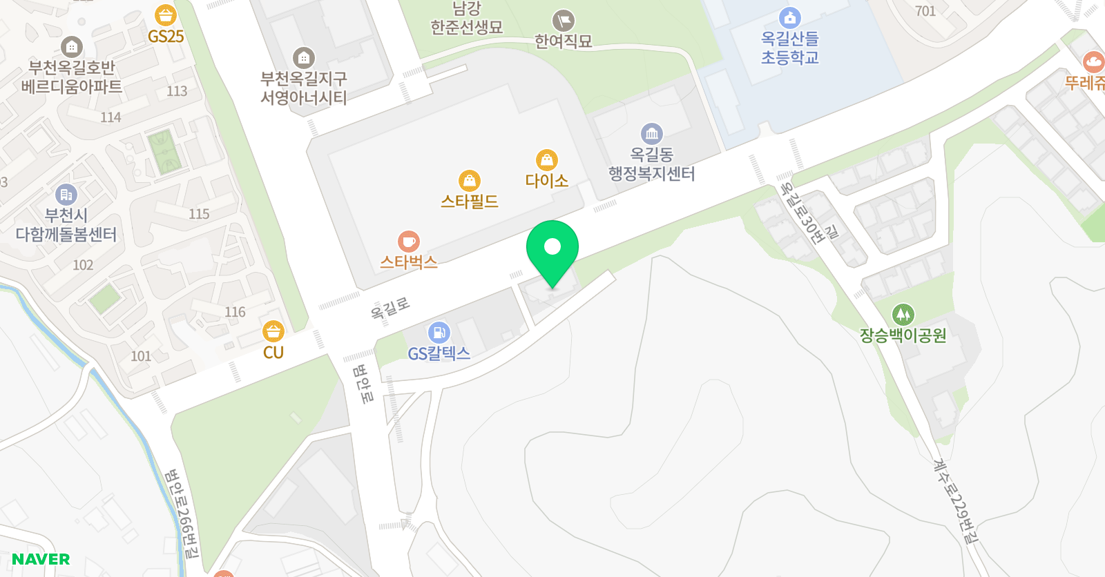 북샐 어학원 위치