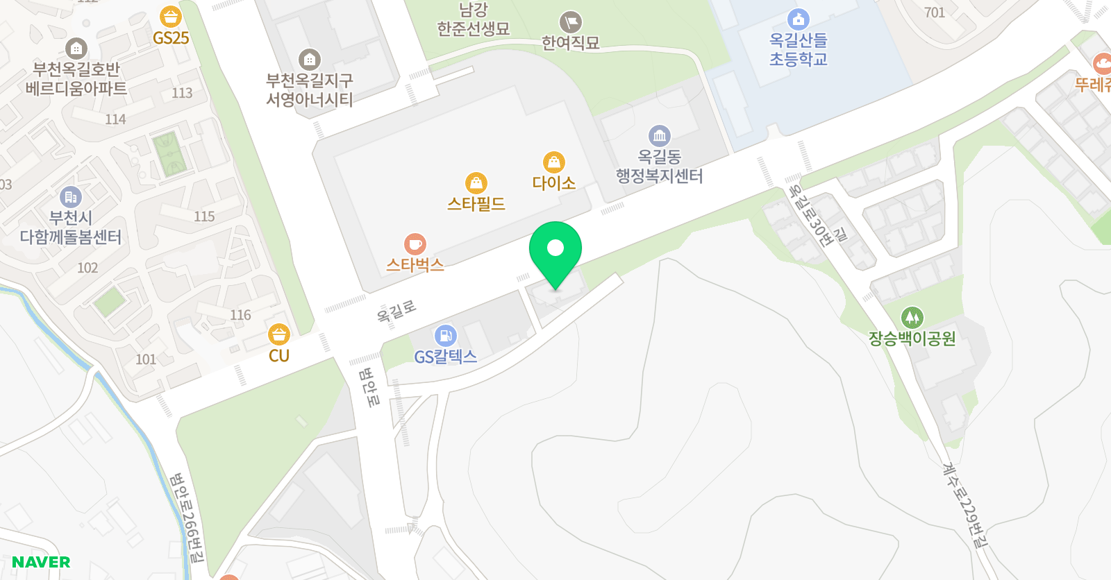 키움아트 미술학원 위치