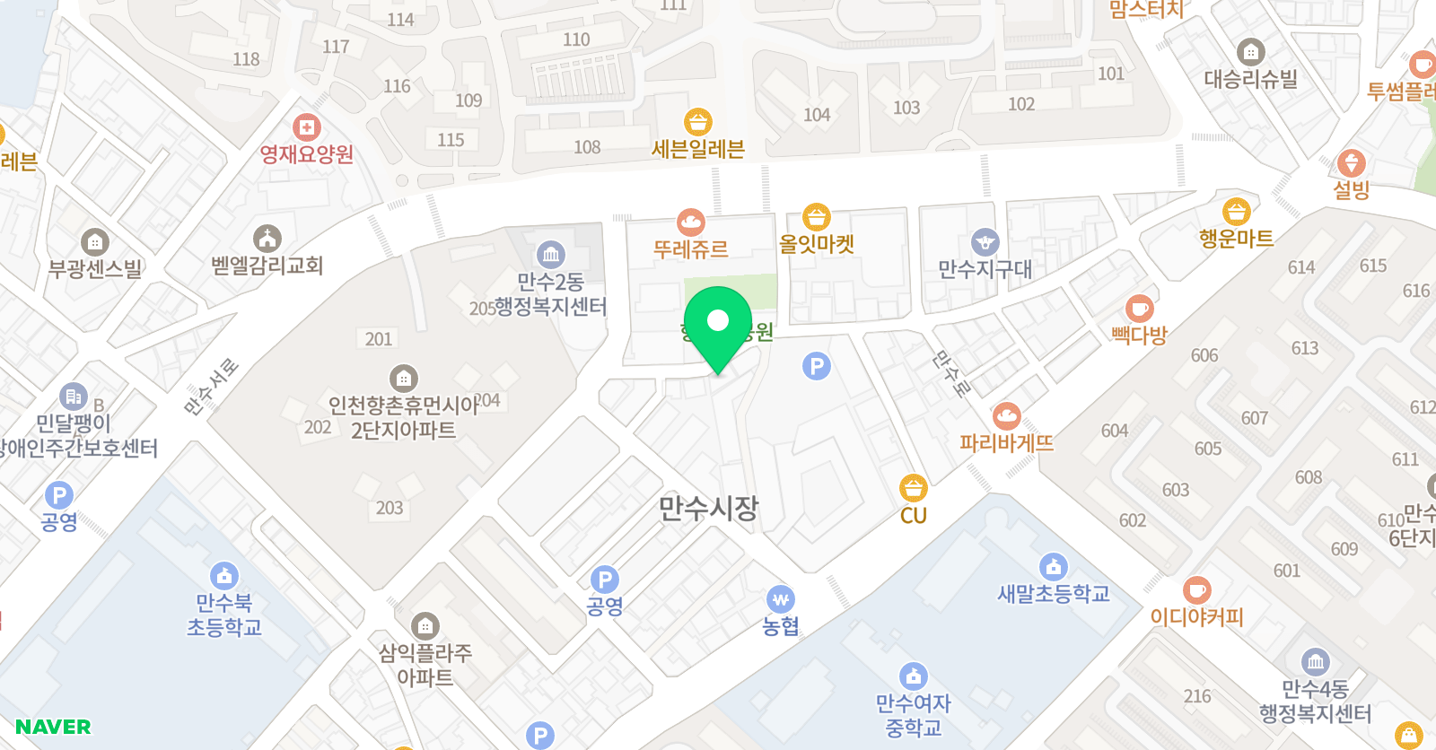 WSE 영어학원 위치