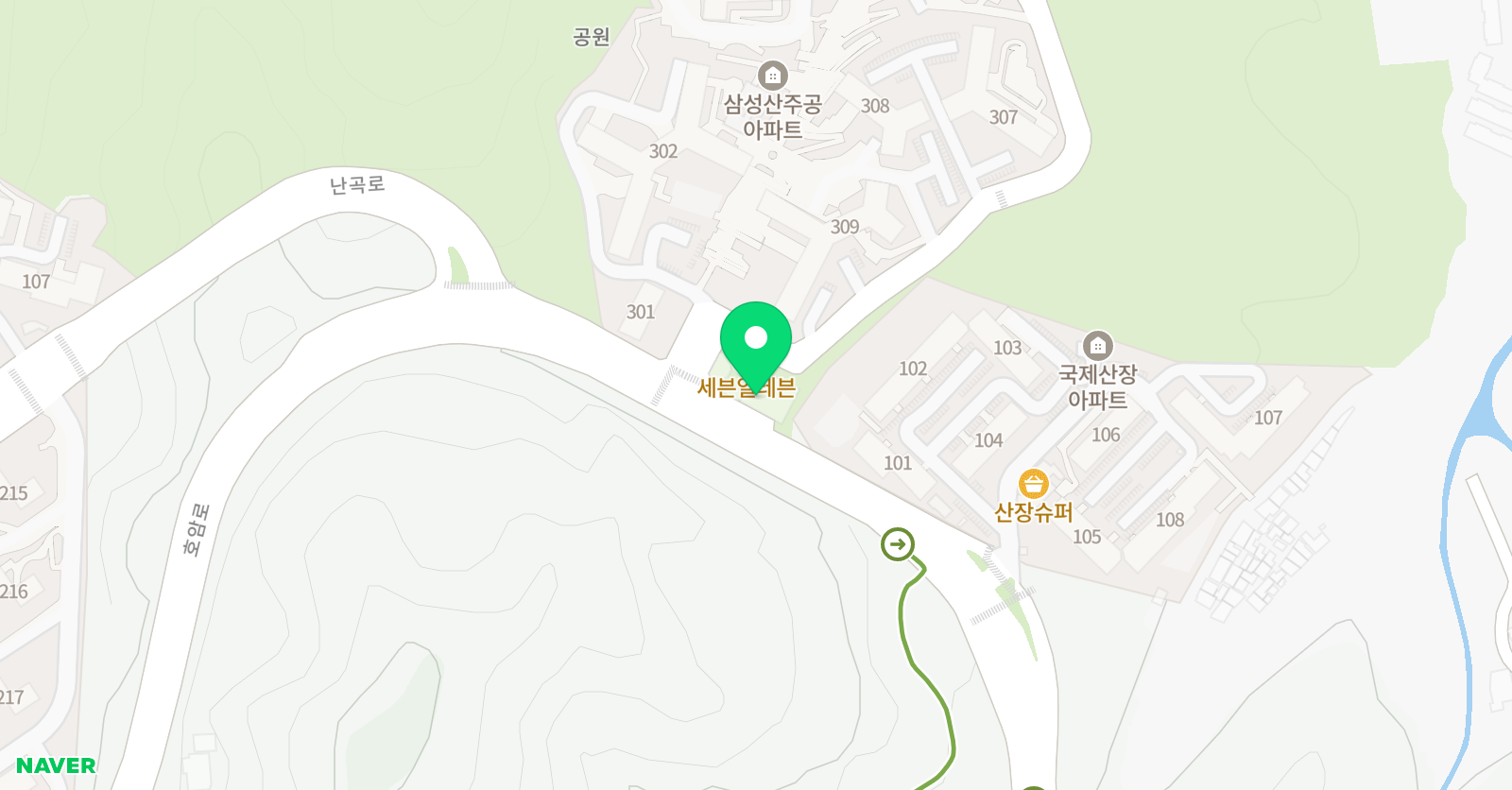 넘버원 수영 이야기 위치
