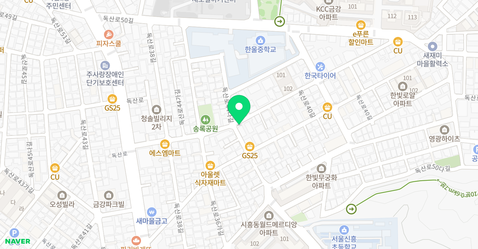 아트앤톡톡 미술교습소 위치