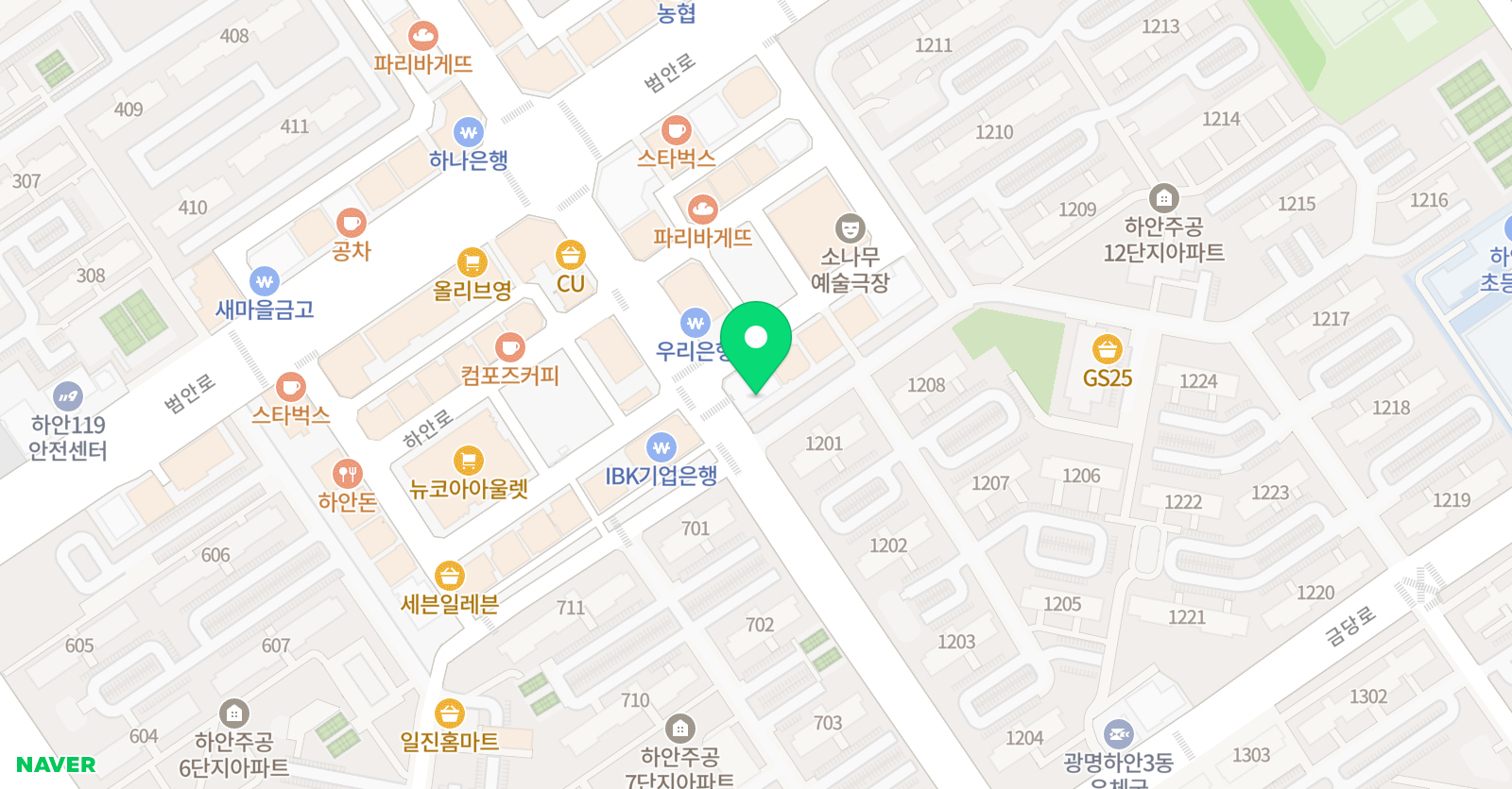 올림 수학 위치