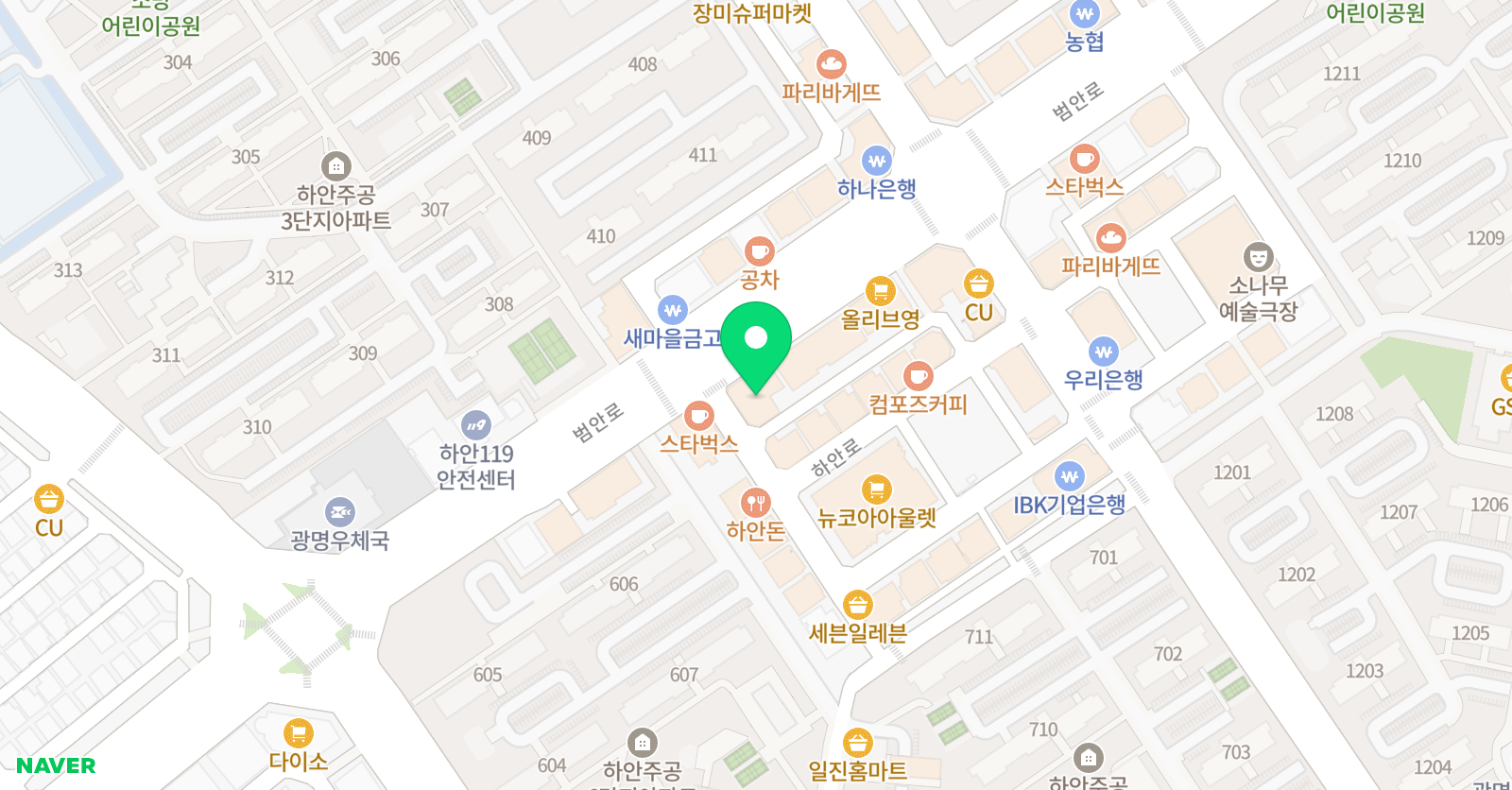 장쌤수학교습소 위치