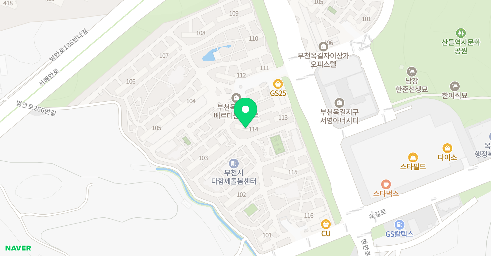 플레이팩토 옥길교육원 위치