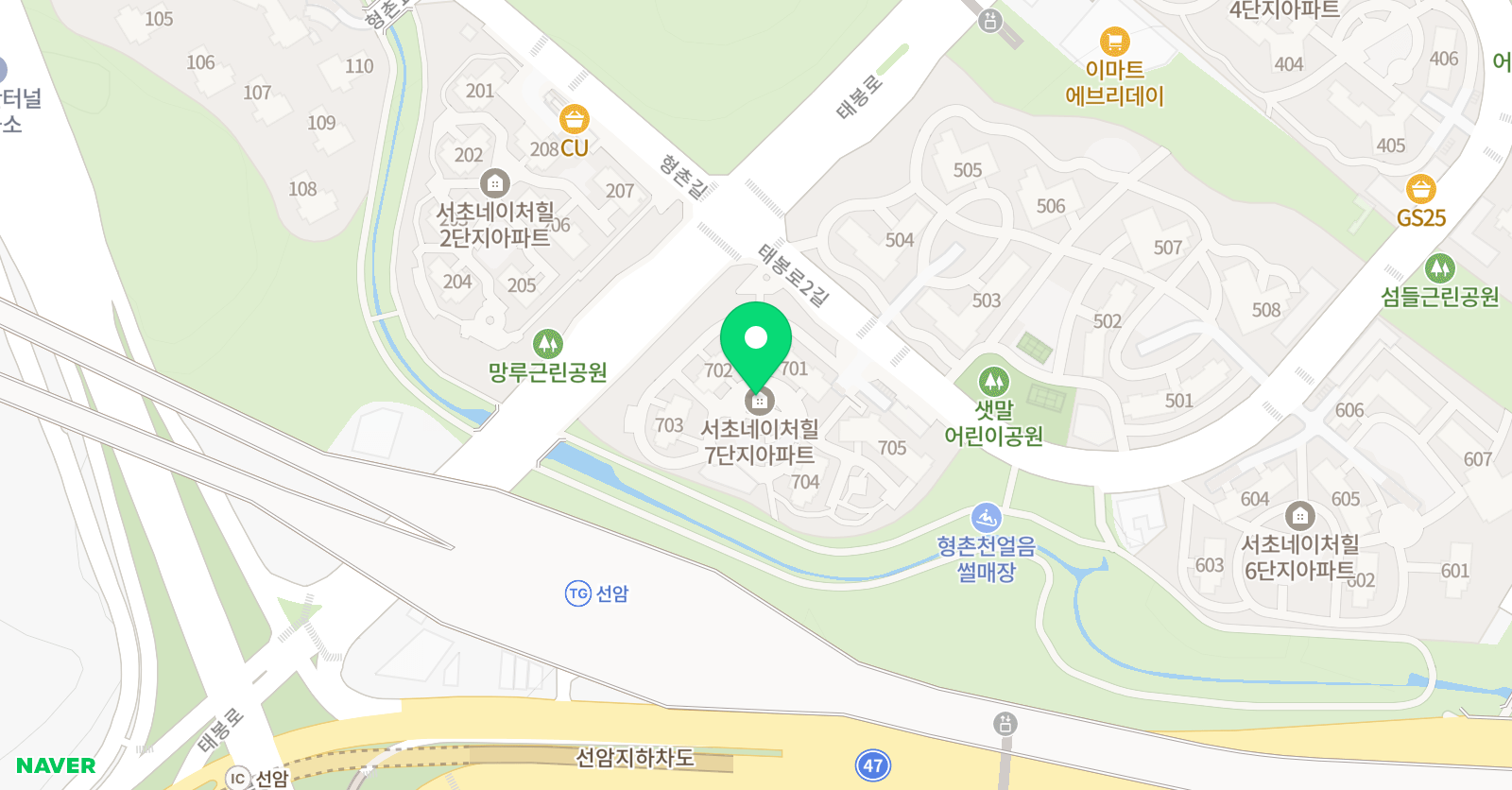 한우리 독서토론논술 서초우면독서교실 위치