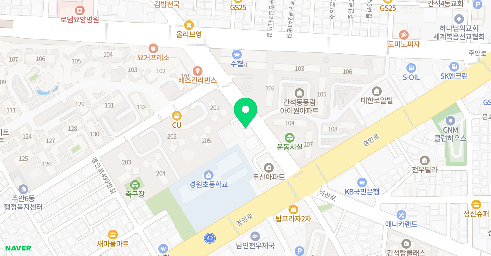 심포니 음악학원 위치