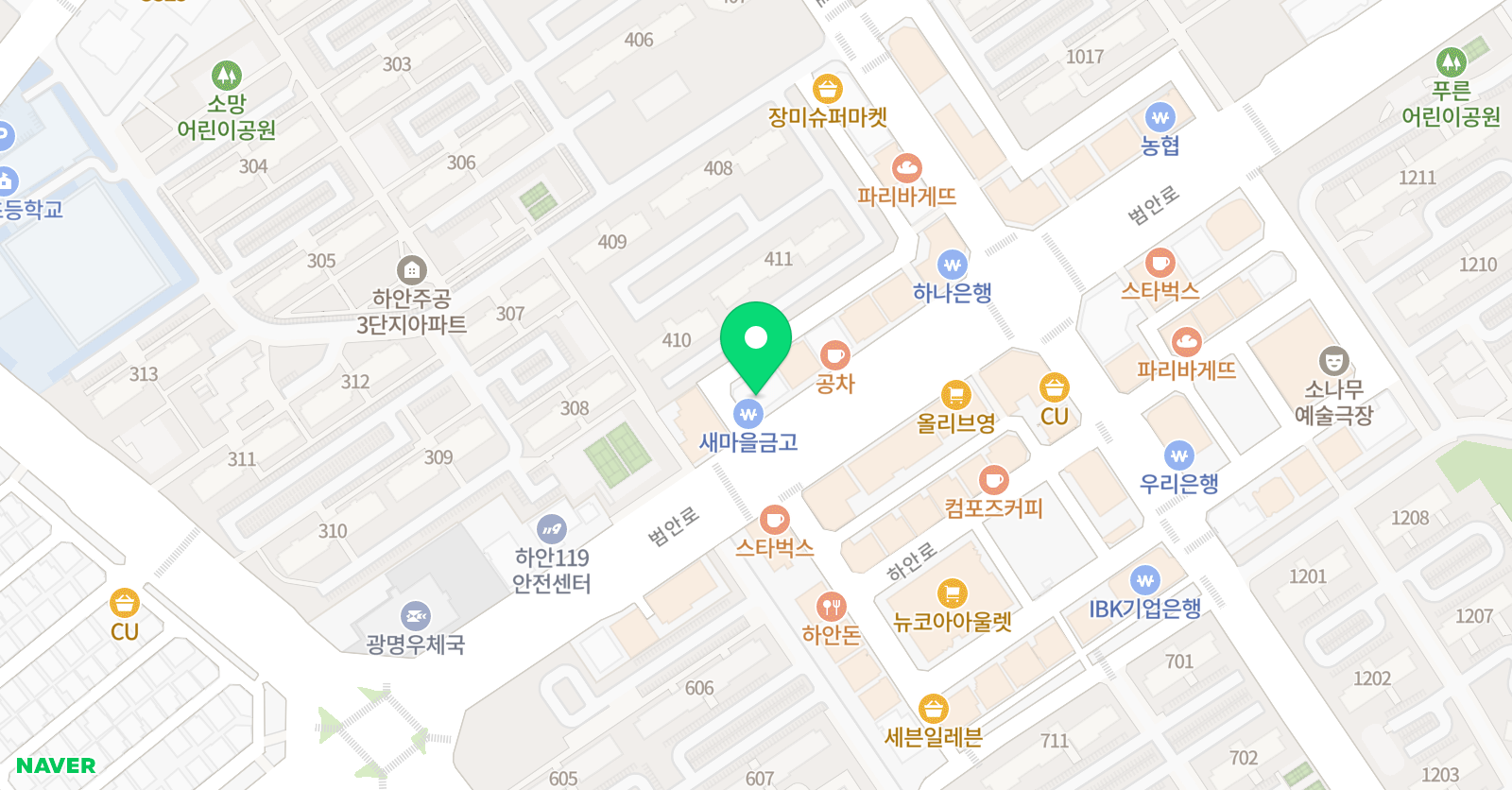 포인트 영어 위치